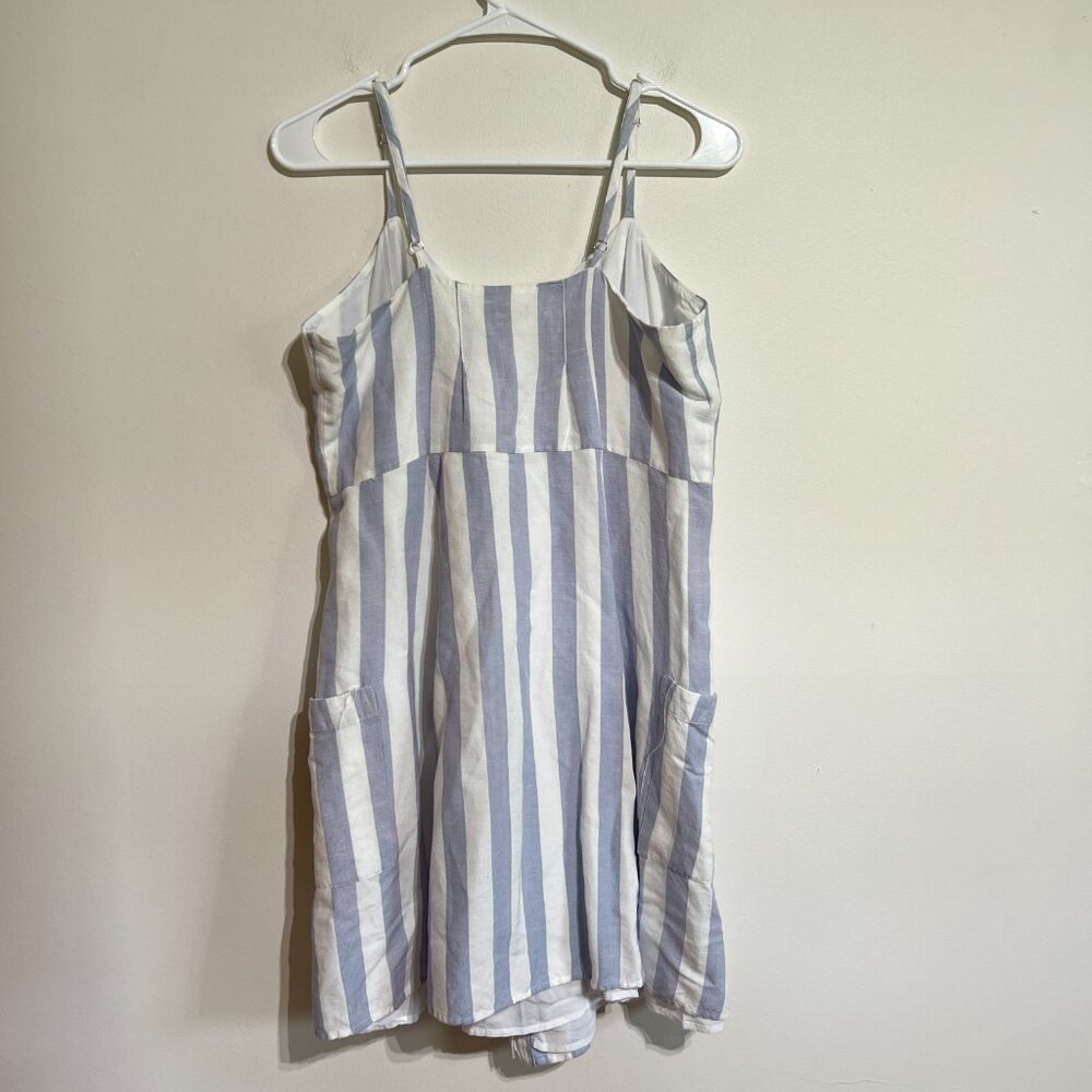 Rails Striped Linen Mini Dress - Picture 8 of 8